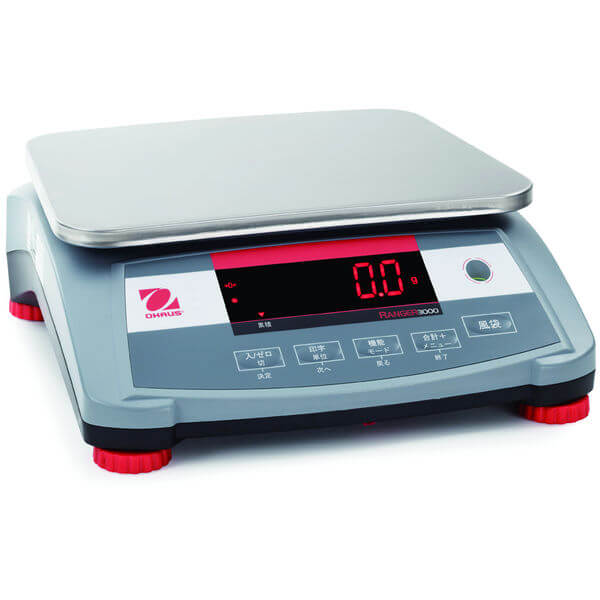 【Ohaus】 Ranger 3000 R31PE30JP 軽量スケール Ranger™ 3000 Japan Compact Scale, R31PE30JP | OHAUS