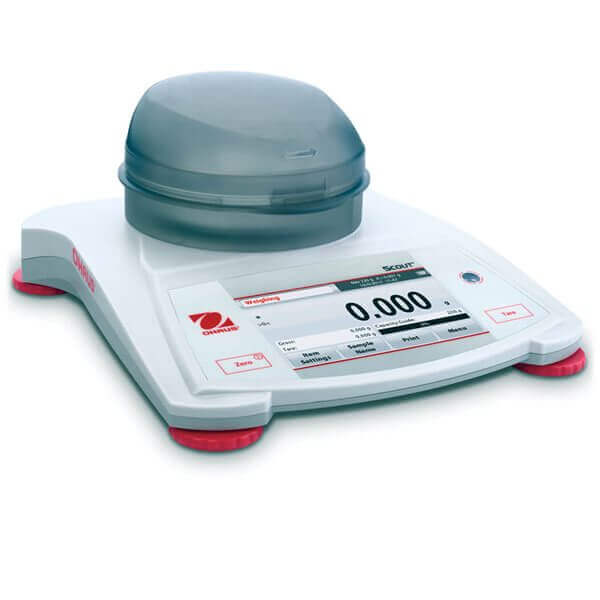 Ohaus™ Balanza de precisión de alta capacidad Modelo: EX24001M-EU;  Capacidad: 24000 g Ohaus™ Balanza de precisión de alta capacidad