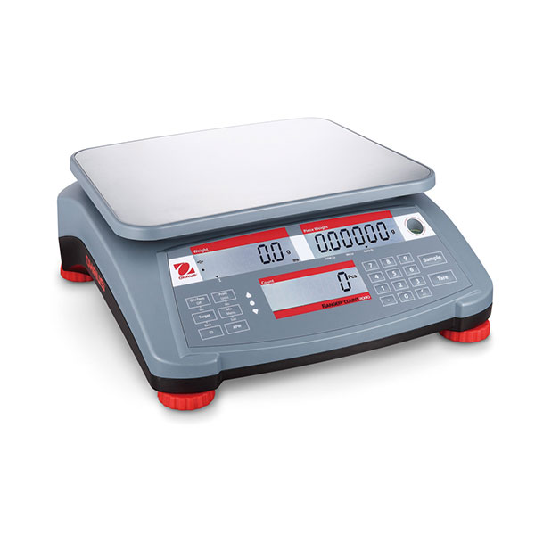 Ohaus™ Balanza de precisión de alta capacidad Modelo: EX24001M-EU;  Capacidad: 24000 g Ohaus™ Balanza de precisión de alta capacidad